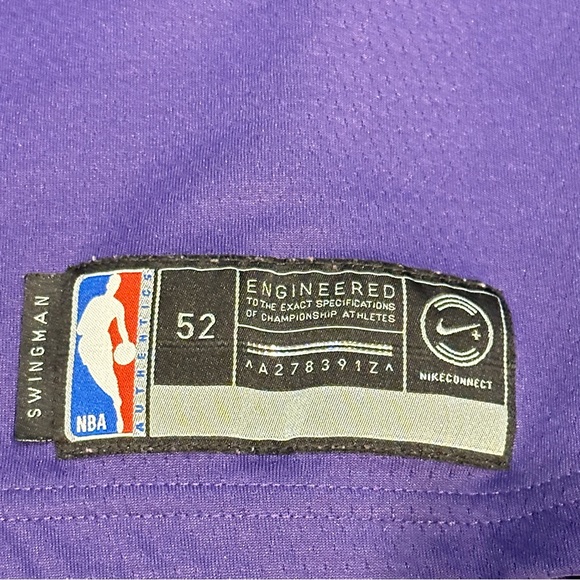 ($120) Authentic Nike Devin Booker Phoenix Suns NBA Swingman Jersey XL 52 - Picture 6 of 6